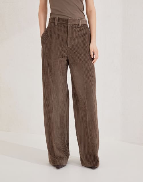 Loose trousers Brown Woman - Brunello Cucinelli