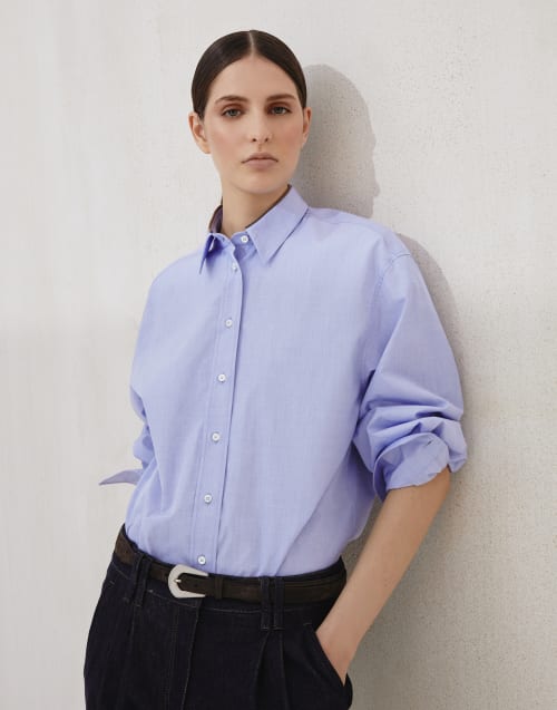 Women's shirts in silk and cotton | Brunello Cucinelli