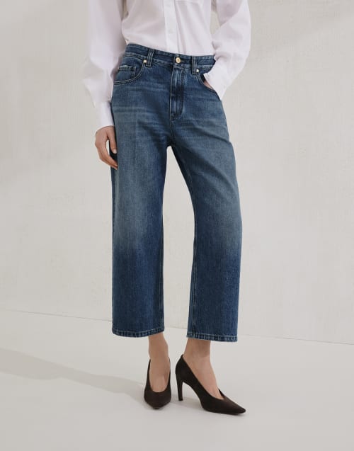 Women's jeans - Designer denim collection | Brunello Cucinelli Women's jeans - Designer denim collection | Brunello Cucinelli