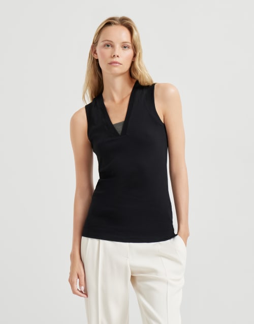 レディーストップ、Tシャツ、ポロシャツ | Brunello Cucinelli レディーストップ、Tシャツ、ポロシャツ | Brunello Cucinelli