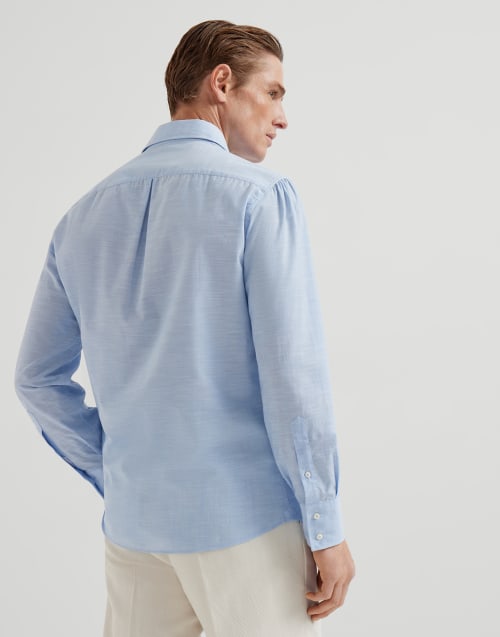 美品✨BRUNELLO CUCINELLI デニム ボタンダウンシャツ M メンズ カジュアルシャツ＆ドレスシャツ | Brunello Cucinelli