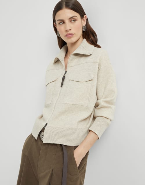 2022-23FW☆ ブルネロクチネリ スパンコール　カシミヤ BRUNELLO CUCINELLI - 2022-23FW☆ ブルネロクチネリ