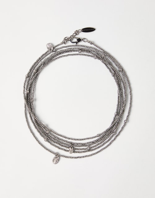 【送料&関税込】Brunello Cucinelli shimmer Bead Necklace Brunello Cucinelli Shimmer Bead Necklace | Sendegaro