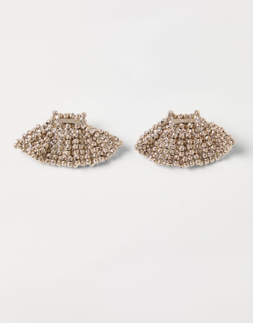 Boucles d’oreille en argent Sterling Or Clair Femme - Brunello Cucinelli