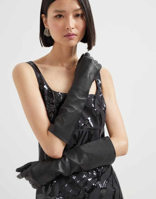 Long gloves Black Woman - Brunello Cucinelli