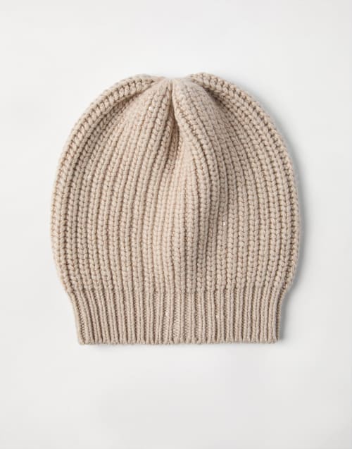 ニットキャップ・ビーニー BRUNELLO CUCINELLI FW25 'Diamante' cap (M32373999 CJ077) レディース帽子 | Brunello Cucinelli