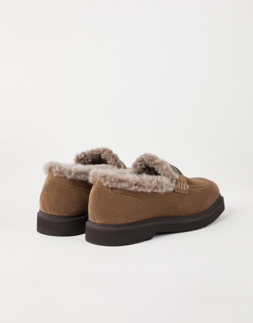 Penny loafers Light Brown Woman - Brunello Cucinelli