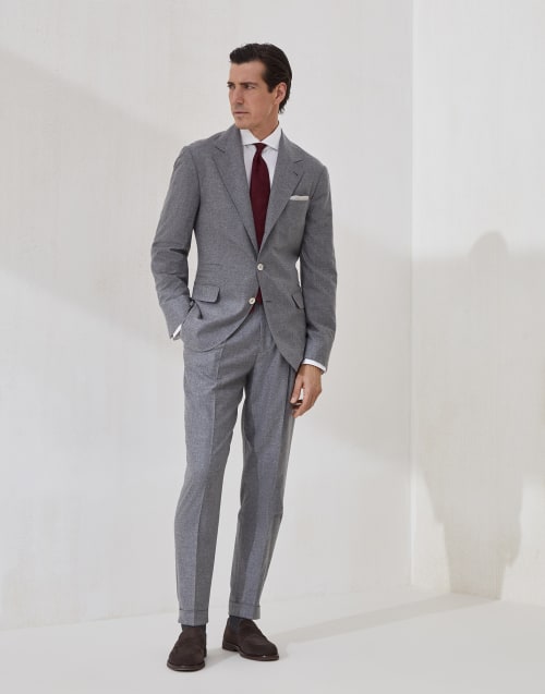 Twill shirt White Man - Brunello Cucinelli