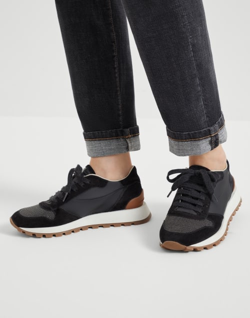 Suede runners Black Woman - Brunello Cucinelli