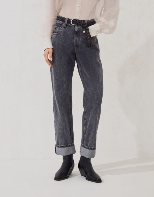 Women's jeans - Designer denim collection | Brunello Cucinelli Women's jeans - Designer denim collection | Brunello Cucinelli
