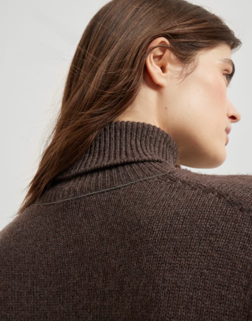 Cashmere sweater Rust Brown Woman - Brunello Cucinelli