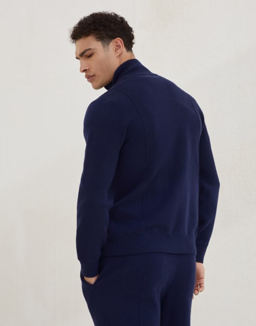 Cárdigan de cachemir Azul Marino Hombre - Brunello Cucinelli