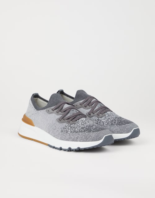 Knit runners Grey Man - Brunello Cucinelli
