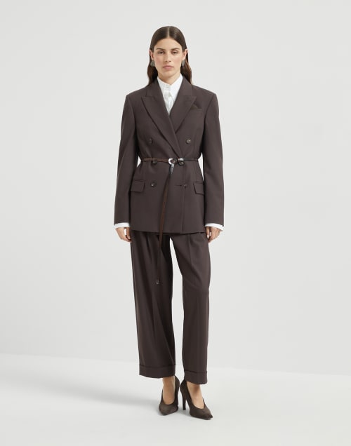 スーツ BRUNELLO CUCINELLI Women Suit Set MH5477281 GREY Women's blazers and vests | Brunello Cucinelli