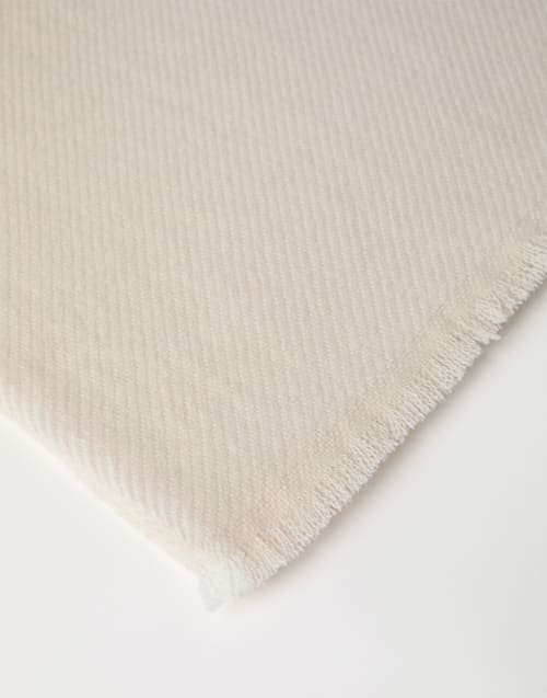 Schal aus Kaschmir Hellbeige Herren - Brunello Cucinelli