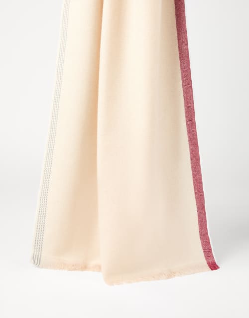 Cashmere scarf Buff Man - Brunello Cucinelli