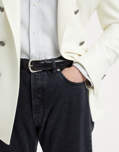 メンズレザーベルト | Brunello Cucinelli