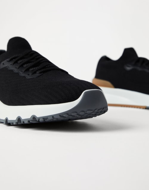 Knit runners Black Man - Brunello Cucinelli