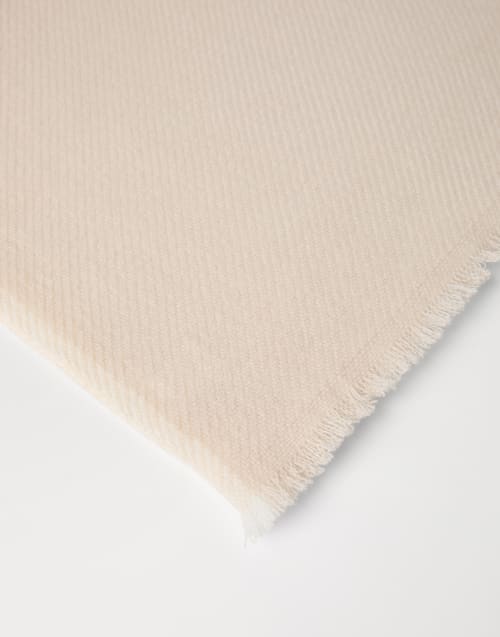 Cashmere scarf Buff Man - Brunello Cucinelli