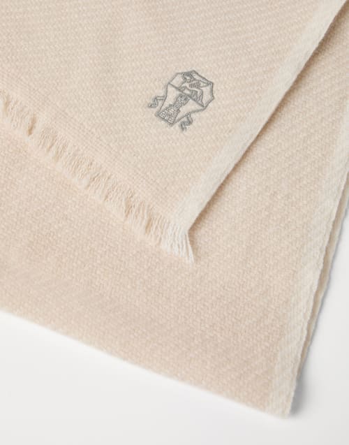 Cashmere scarf Buff Man - Brunello Cucinelli