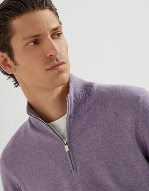 Pull en cachemire Lilas Homme - Brunello Cucinelli