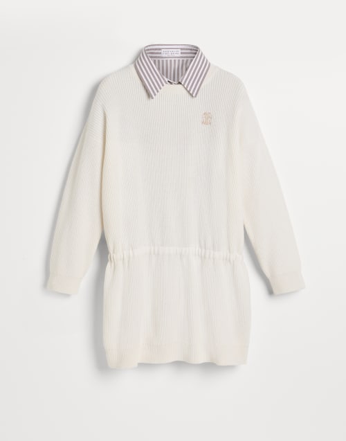 Designer girl's dresses and jump suits | Brunello Cucinelli