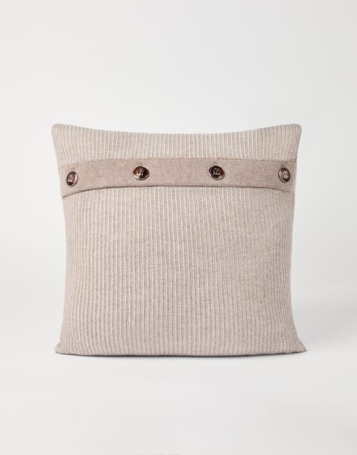 ブルネロクチネリカシミアクッションカバー デザイナーズ装飾クッション | Brunello Cucinelli