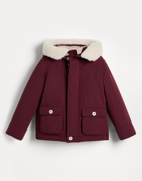 BRUNELLO CUCINELLIキッズ　 オレンジブルゾン１０Ｙ BRUNELLO CUCINELLIキッズ オレンジブルゾン10Y Kid's