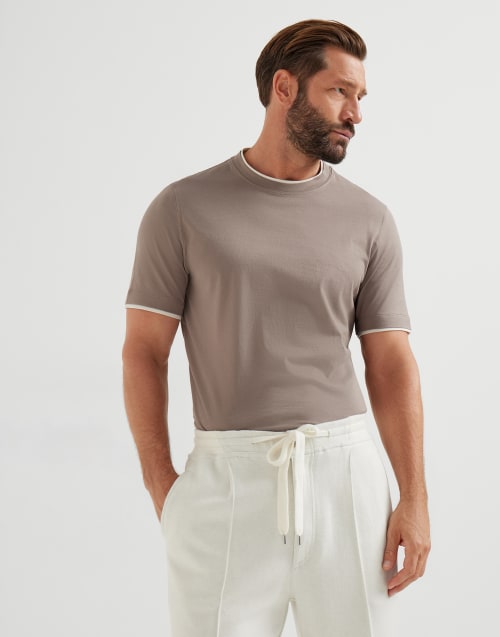 メンズ カジュアルTシャツ&ポロシャツ | Brunello Cucinelli メンズ カジュアルTシャツ&ポロシャツ | Brunello Cucinelli