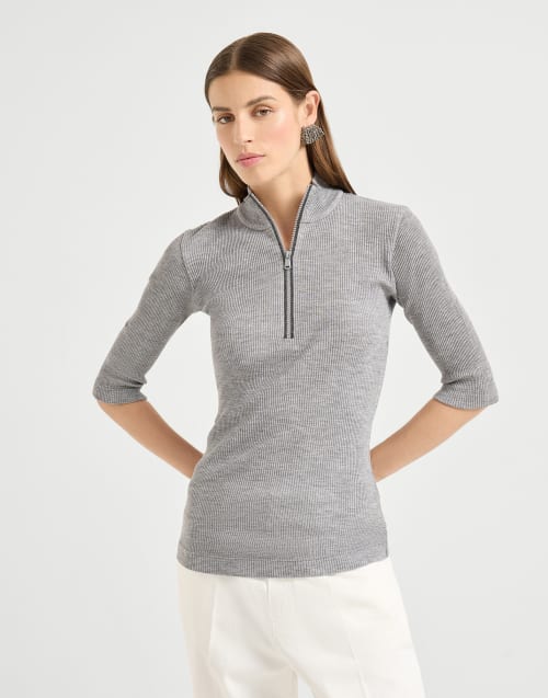 Women's tops, t-shirts and polos | Brunello Cucinelli Women's tops, t-shirts and polos | Brunello Cucinelli