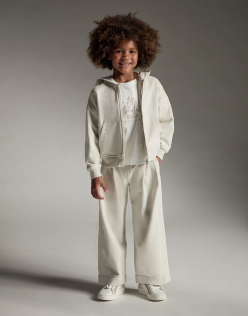 BRUNELLO CUCINELLIキッズ　 オレンジブルゾン１０Ｙ BRUNELLO CUCINELLIキッズ オレンジブルゾン10Y