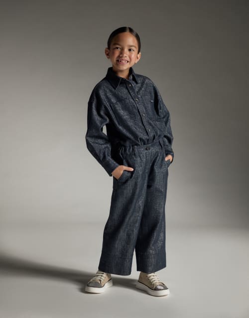 Costume Deux Pièces Fille Brunello Cucinelli - Taille 4, Couleur Ivoire/blanc, Occasion Très Bon état