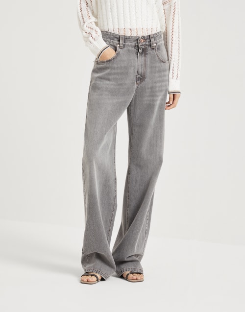 Women's jeans - Designer denim collection | Brunello Cucinelli Women's jeans - Designer denim collection | Brunello Cucinelli