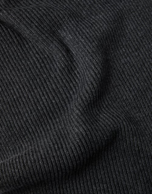 Шарф из кашемирового трикотажа Бурый Уголь Женщина - Brunello Cucinelli