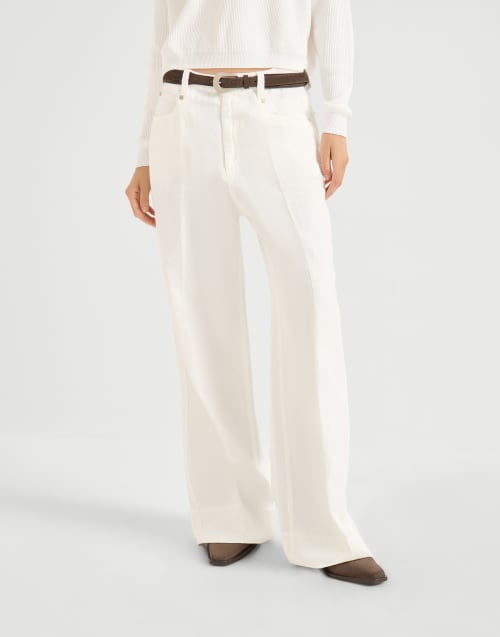 Loose trousers Panama Woman - Brunello Cucinelli