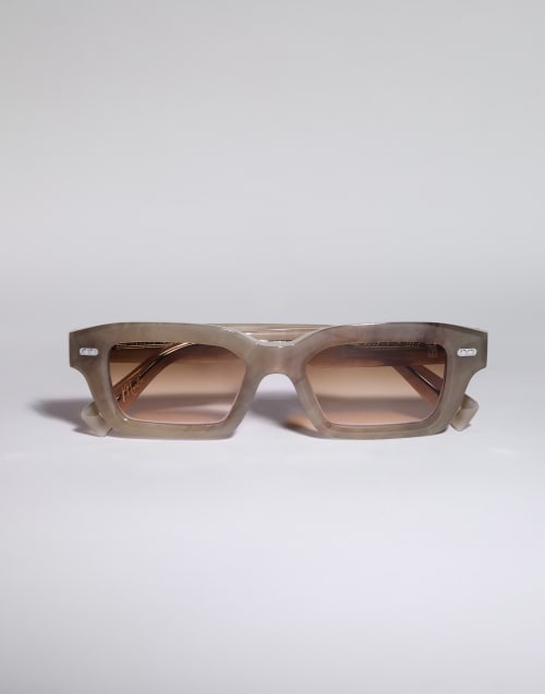 Marla acetate sunglasses Cashmere Beige Eyewear - Brunello Cucinelli