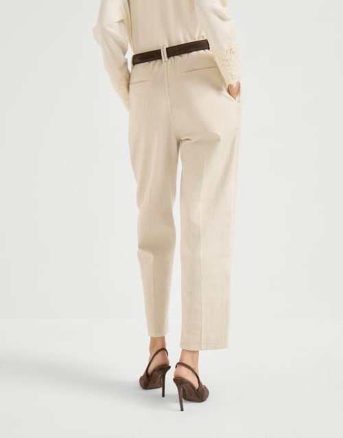 レディースパンツ、エレガントでカジュアルなモデル | Brunello Cucinelli