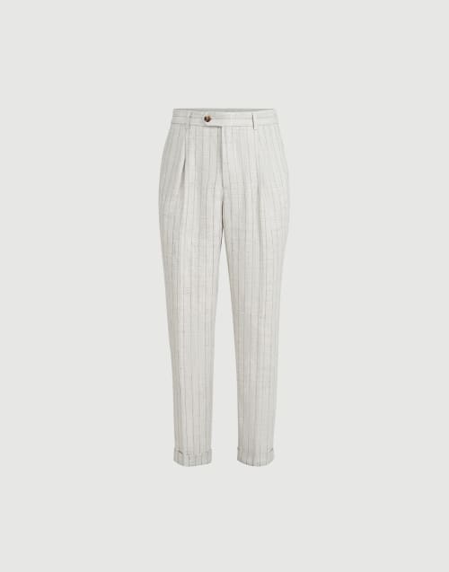 Hose aus Twill Yuta Herren - Brunello Cucinelli