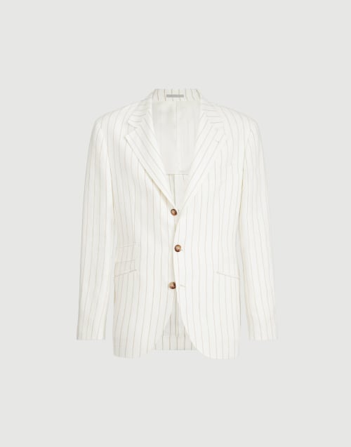 Chaqueta de sarga Panamá Hombre - Brunello Cucinelli