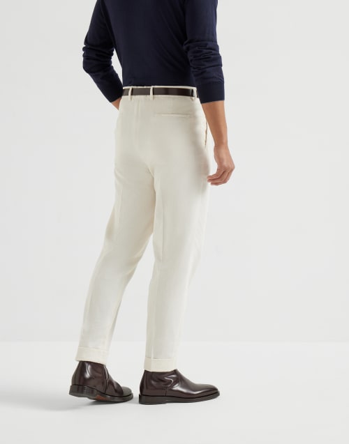 Corduroy trousers Off-White Man - Brunello Cucinelli