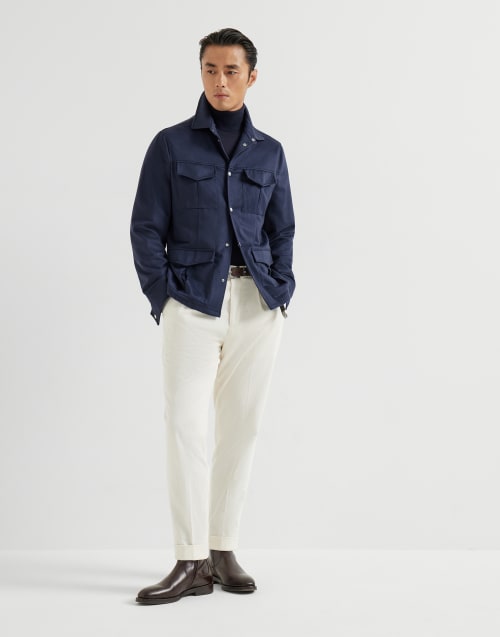 Corduroy trousers Off-White Man - Brunello Cucinelli