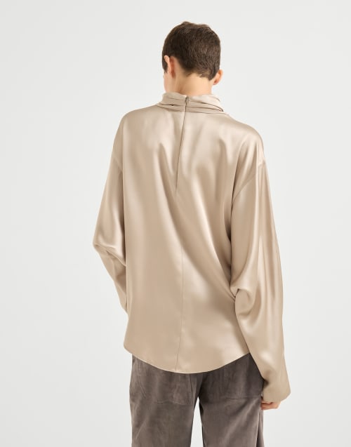 BRUNELLO CUCINELLI ポロシャツ オリーブグリーン BRUNELLO CUCINELLI ポロシャツ オリーブグリーン