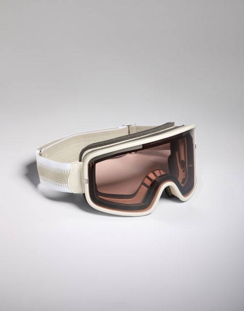 Masque de ski avec verre de rechange Vanille Lunettes - Brunello Cucinelli