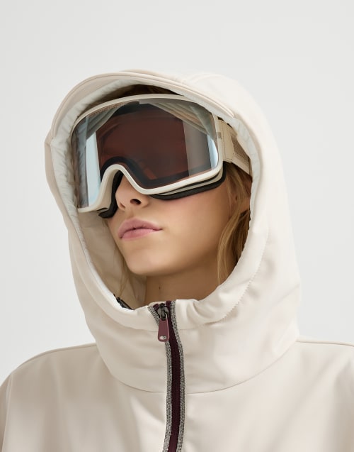 Masque de ski avec verre de rechange Vanille Lunettes - Brunello Cucinelli