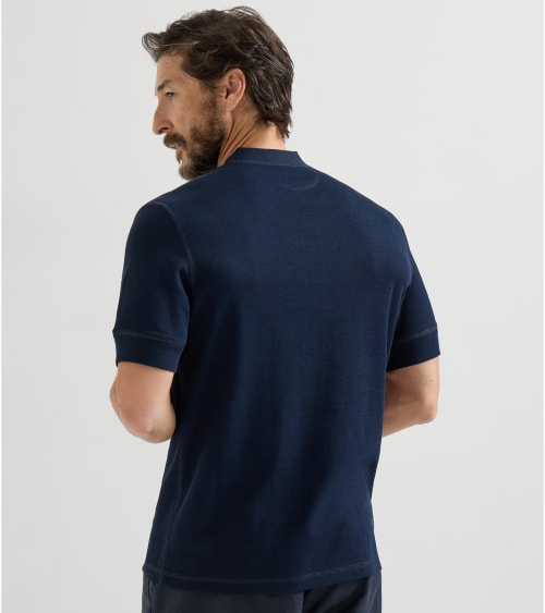 Cotton jersey T-shirt Cobalt Man - Brunello Cucinelli