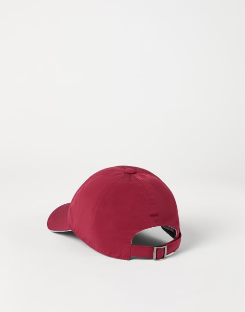 Casquette de baseball avec logo Rouge Cerise Homme - Brunello Cucinelli