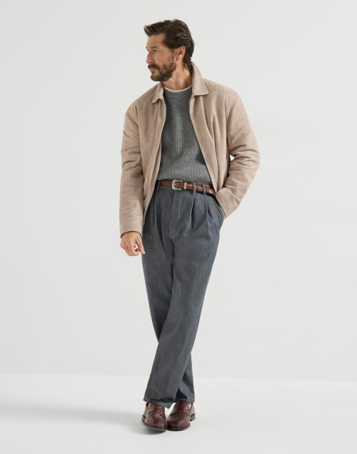 Suede jacket Yuta Man - Brunello Cucinelli