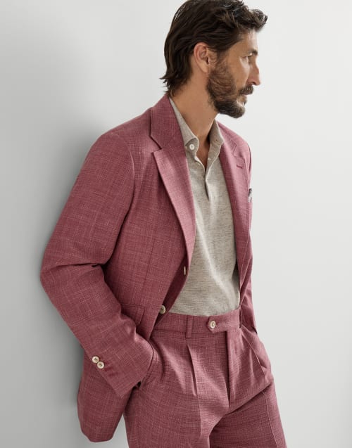 Veste en hopsack Corail Homme - Brunello Cucinelli