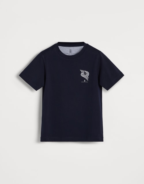 ブルネロクチネリ　ボーイズＴシャツセット(カーキ＆グレー)１２Ｙ ブルネロクチネリ ボーイズTシャツセット(カーキ＆グレー)12Y