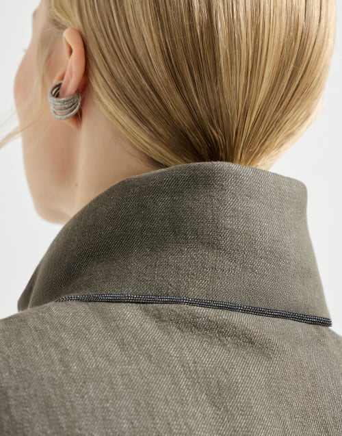 Down vest Olive Woman - Brunello Cucinelli